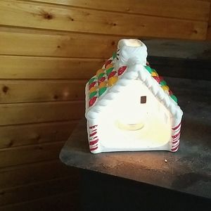 Christmas tea light candle holder